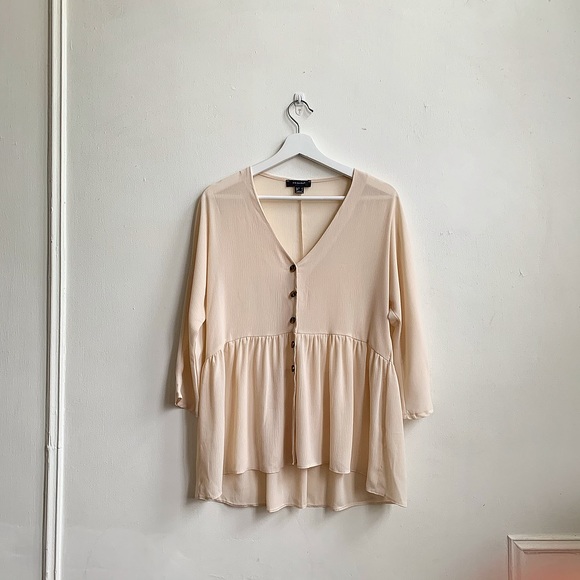 Primark Button Front Blouse - Picture 2 of 15